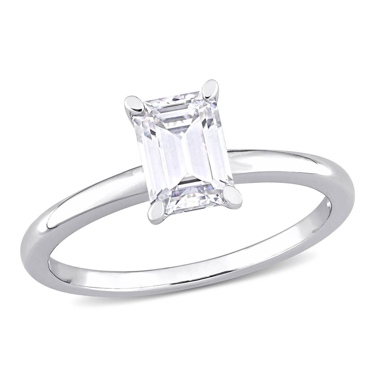Gemstone Classics™ 1kt. Moissanite Solitaire Engagement...