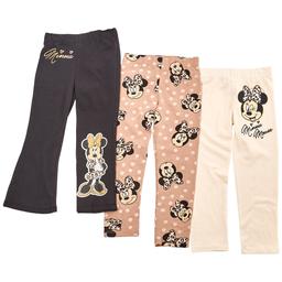 Girls (4-6x) Disney 3pk. Minnie Mouse Mixed Leggings
