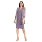 Womens R&M Richards Long Sleeve Print Jacket Dress - image 1