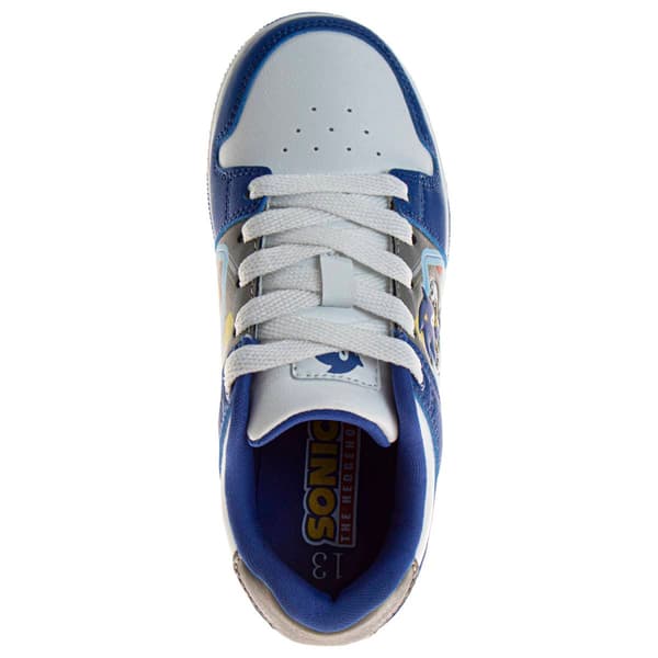 Big Boys SEGA Sonic The Hedgehog Lace Up Casual Sneakers