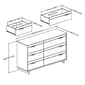 South Shore Fynn 6-Drawer Double Dresser - image 2