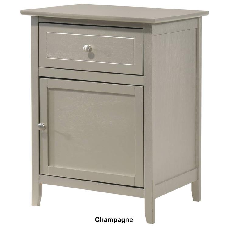 Passion Furniture Lzzy Nightstand