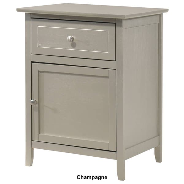 Passion Furniture Lzzy Nightstand