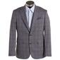Mens Allyn St. George Plaid Sport Coat - Grey - image 1