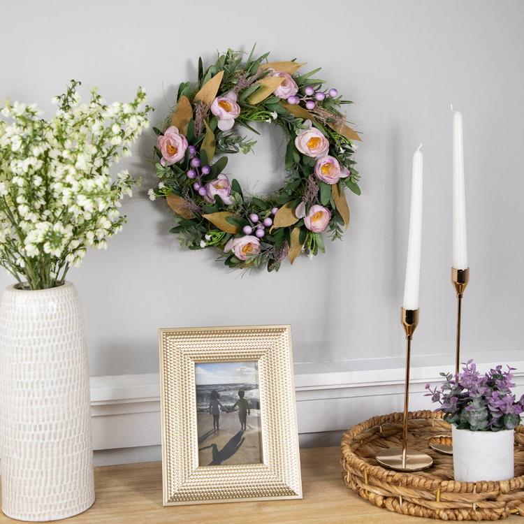Northlight Seasonal Artificial Floral & Greenery Spring Wreath