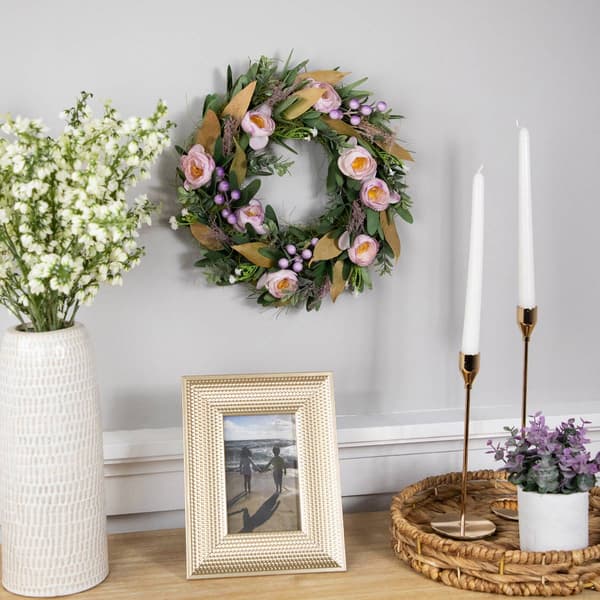 Northlight Seasonal Artificial Floral & Greenery Spring Wreath