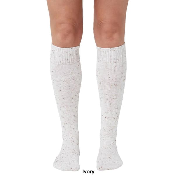 Womens HUE Tweed Knee High Socks