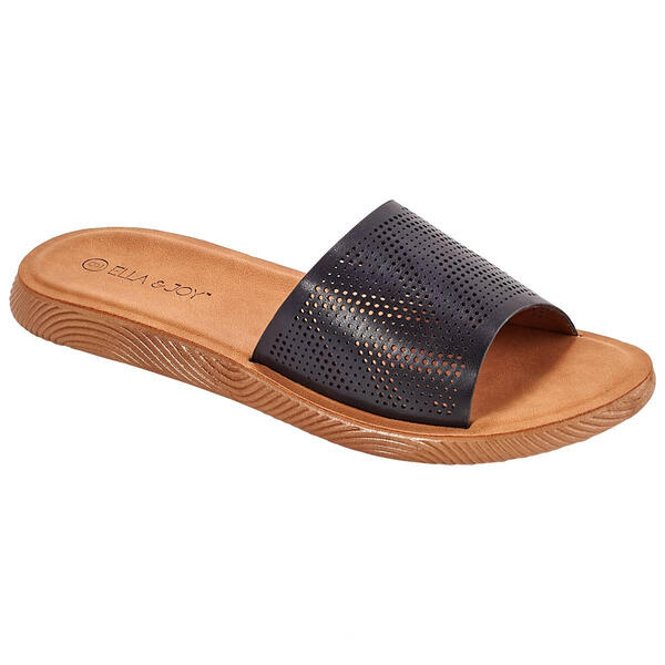 Womens Ella & Joy Comfort Slide Sandals - image 