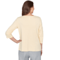 Petite Alfred Dunner Al Fresco Floral Embroidery Blouse - image 2