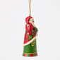 Jim Shore Heartwood Creek Santa w/ Tractor Christmas Ornament - image 4