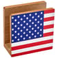 Home Essentials 6X3 American Flag Wood Napkin Holder - image 1