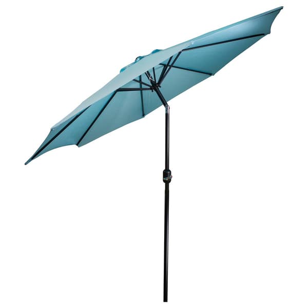 Northlight Seasonal 9ft. Patio Market Umbrella with Hand Crank