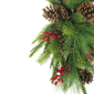 Puleo International Pre-Lit Adorned Banister Swag with Pinecones - image 5