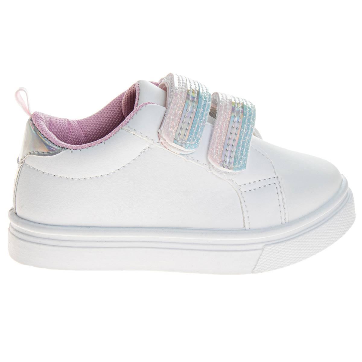 Little Girls Laura Ashley® Hook and Loop Fashion Sneakers