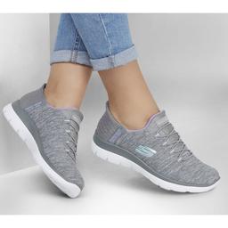 Womens Skechers Summits Dazzling Haze Slip-Ins® Athletic Sneakers