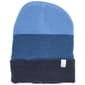Mens Polar Extreme Color Block Sherpa Lined Cuffed Hat - Blue - image 1