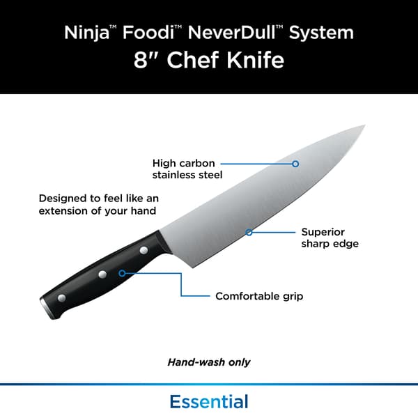 Ninja® Foodi Essential Chef Knife