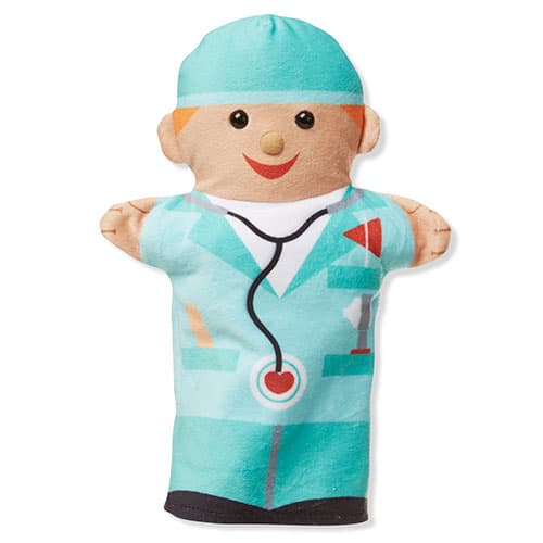Melissa &amp; Doug® Jolly Helper Hand Puppets