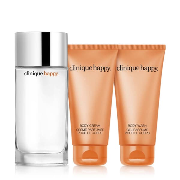Clinique Whole Lot of Happy Perfume &amp; Body Gift Set - $155 Value