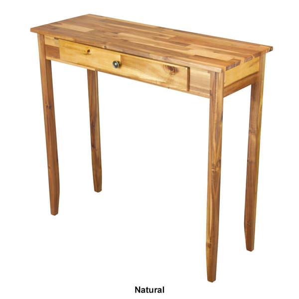 eccostyle™ Solid Acacia Console Table with Drawer