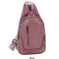 Sam & Hadley Embroidered Sling Bag Crossbody - image 2