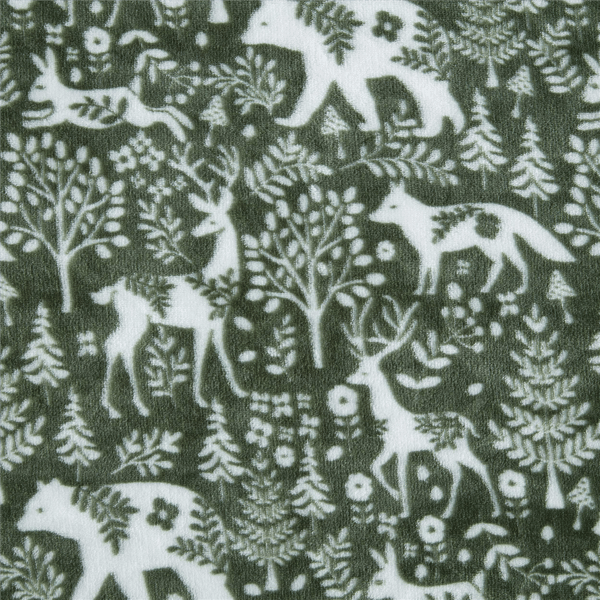 Martha Stewart Nordic Forest Throw Blanket