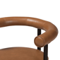 Baxton Studio Delacruz Swivel Faux Leather Dining Chair - image 5