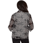 Womens Alfred Dunner Detail Driven Two In One Mesh Blouse - image 2