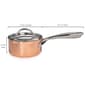 BergHOFF Vintage Tri-Ply Copper 1qt. Saucepan - image 4