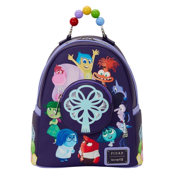 Loungefly Pixar Inside Out 2 Light Up Mini Backpack