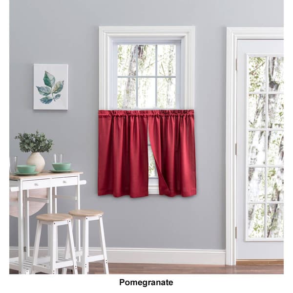 Ricardo&#174; Glasgow Tier Kitchen Curtain Pair