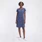 Womens Elizabeth & Nicole Short Sleeve Winter Bloom Nightgown - image 1