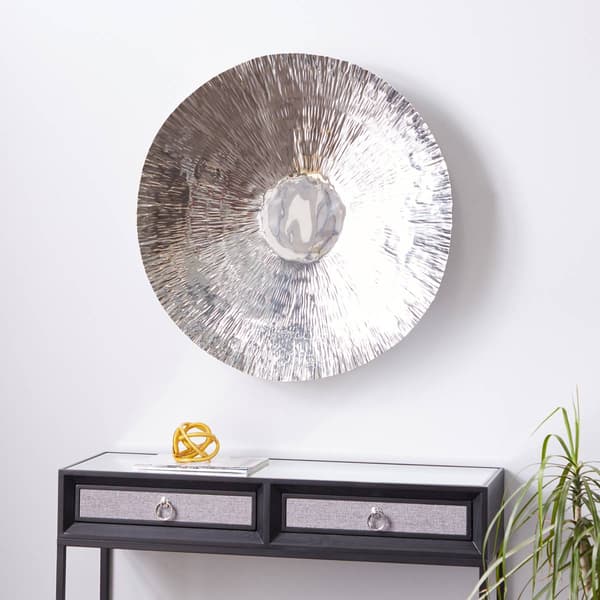 9th & Pike&#174; Silver Glam Ornamental Wall Decor