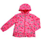 Girls (4-6x) Pink Platinum(R) Cherry Print Windbreaker - image 1