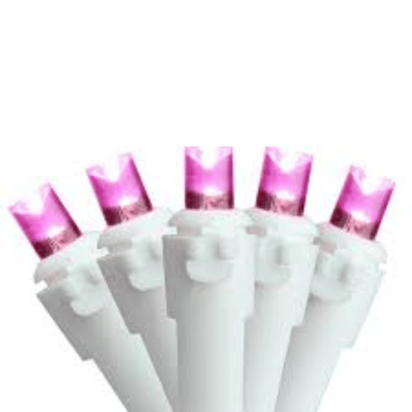 Northlight 50ct. Pink LED Wide Angle Christmas Lights