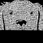 Plus Size LA Pop Art Peeking Dog Word Art Crew Neck Sweatshirt - image 3