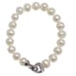 Gemstone Classics&#40;tm&#41; 8in. Sterling Silver and Pearl Bracelet - image 1