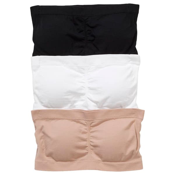 Womens Skinnygirl 3pk. Seamless Bandeau Bras SG2228-3PKE - image 