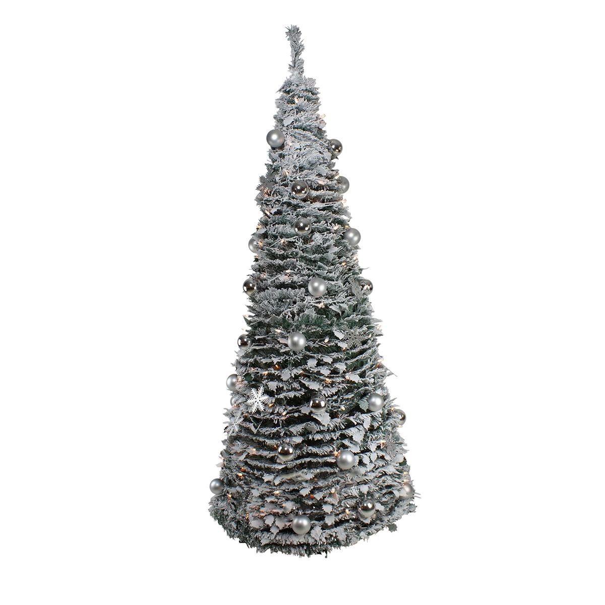 Northlight Seasonal 6’ Pencil Pop-Up Artificial Tree