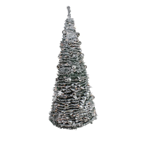 Northlight Seasonal 6' Pencil Pop-Up Artificial Tree - image 