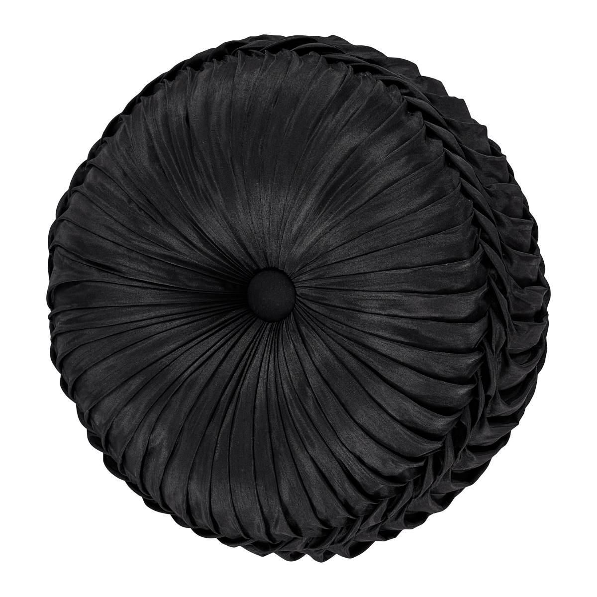 J. Queen New York Melina Tufted Round Decorative Pillow -...