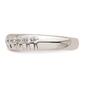 Pure Fire 14kt. White Gold Lab Grown Diamond Wedding Band - image 3