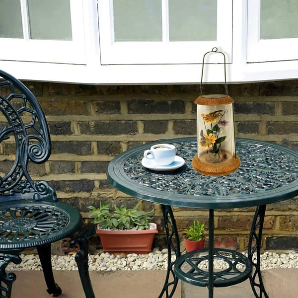 Northlight Seasonal LED Lighted Solar Garden Lantern