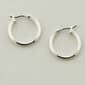 Freedom Nickel Free Small Silver Hoop Earrings - image 1