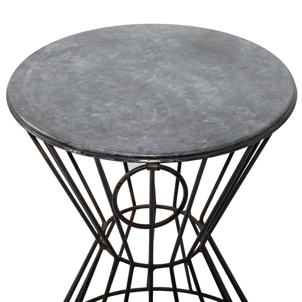 9th & Pike&#174; Iron Farmhouse Stool