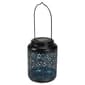 Northlight Seasonal 7in. Integrated Floral LED Solar Lantern - image 1