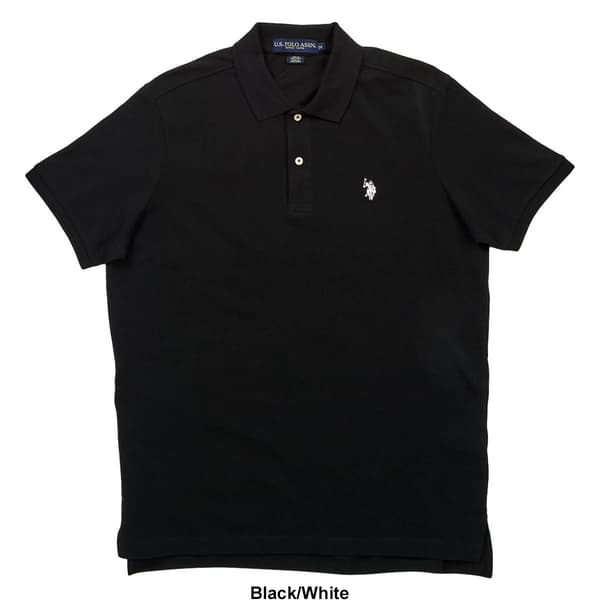 Mens U.S. Polo Assn.® Short Sleeve Pique Polo