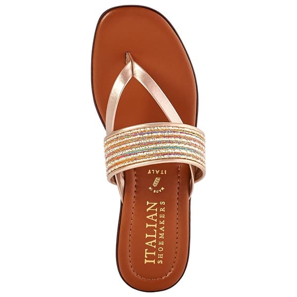 Womens Italian Shoemakers Fusto Thong Sandals