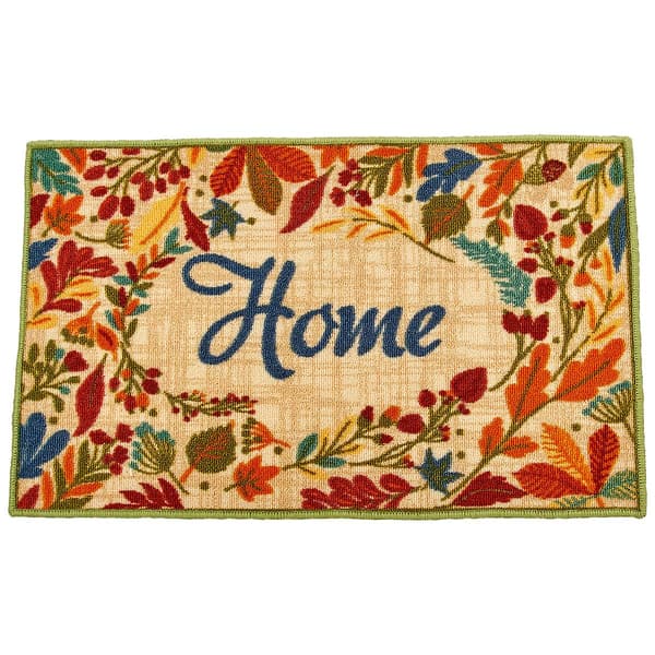 Nourison Home Spring Leaves Accent Rug - image 
