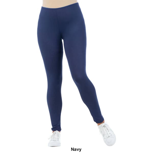 Plus Size 24/7 Comfort Apparel Ankle Stretch Maternity Leggings